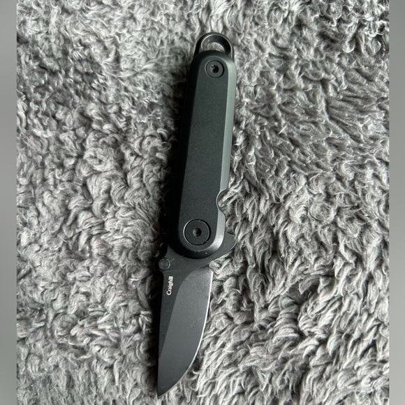 CRAIGHILL EDC Blackout Bundle Lark Knife + Wilson Keyring in Vapor Black - Picture 3 of 6